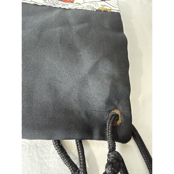 Walt Disney World Parks Comic Strip Mickey Mouse Drawstring Cinch Bag Backpack - Picture 7 of 15